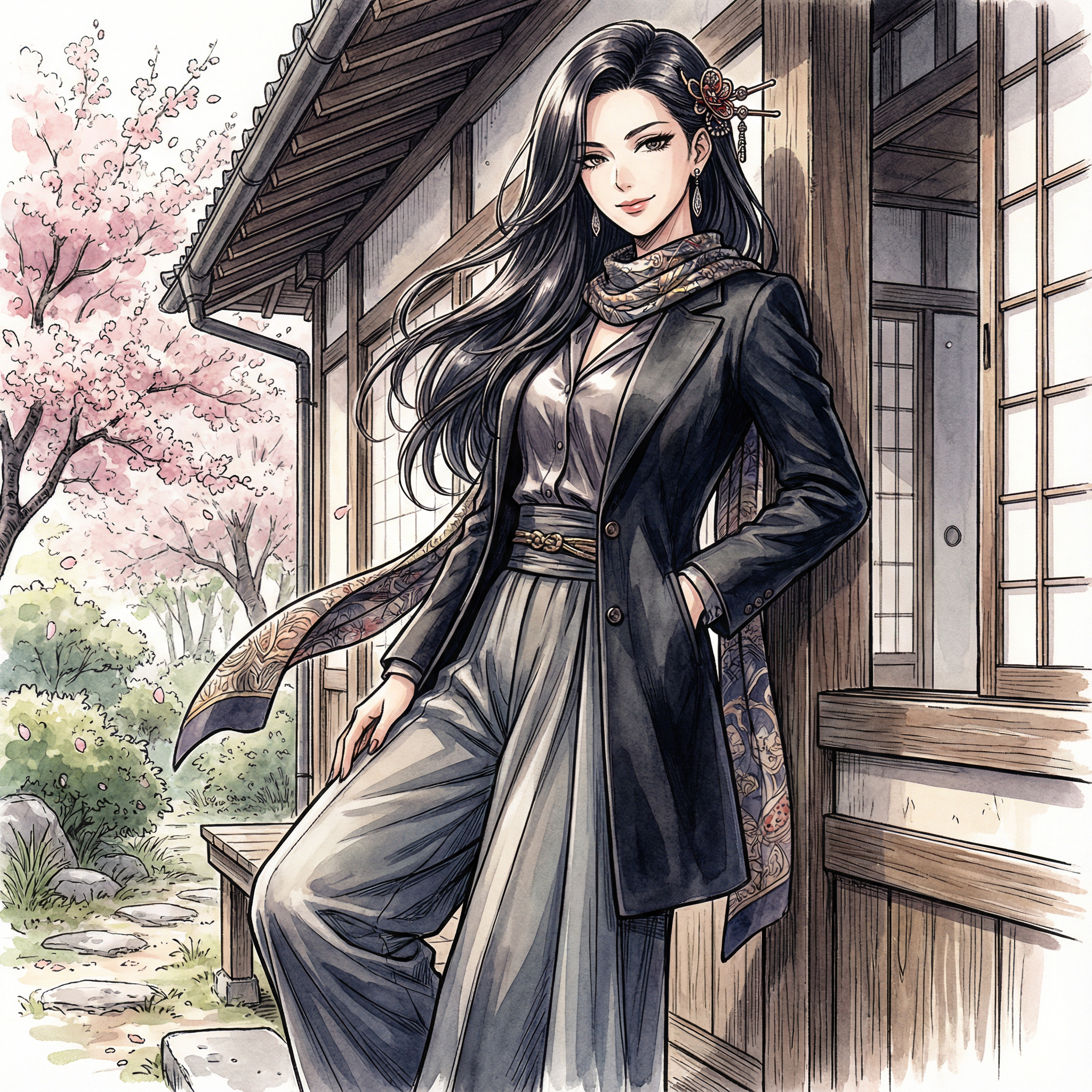 Vibrant Emotions in Olive - Reference Image